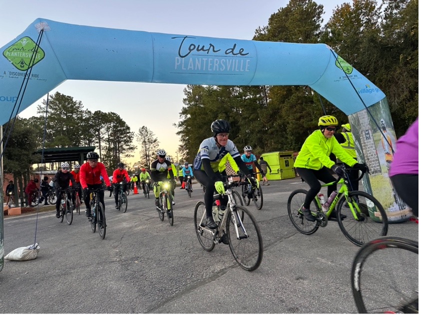 photo of biking event